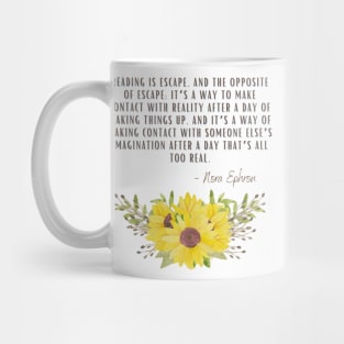 Reading is an Escape Mug